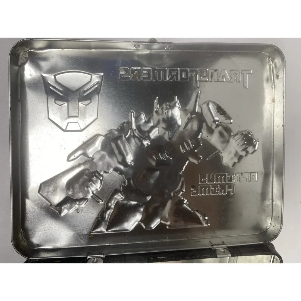 TRANSFORMERS‎ Metal Lunchbox Revenge of Fallen 2009 Optimus Prime Collectible